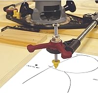 Vista 2 de Milescraft 1221 Pantograph PRO - Complete Tracing Routing System for Custom Made Wood Signs, Black