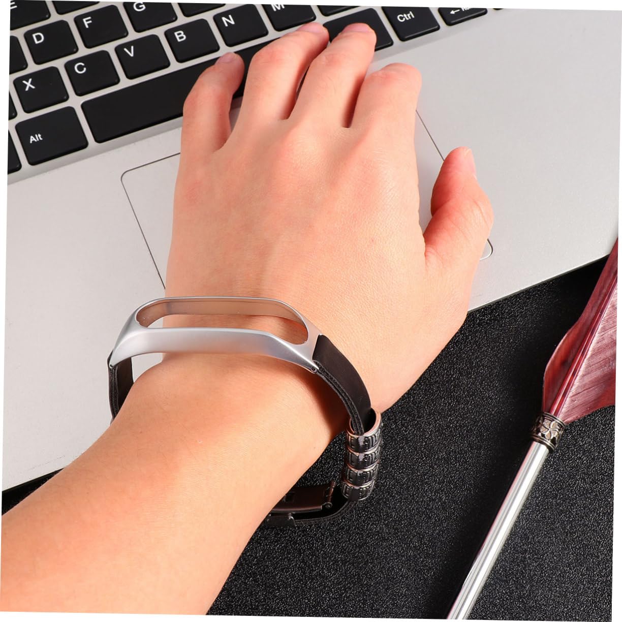 Hemobllo 3 Pièces Bracelet De Fitness Bracelet De Montre De Montre De Remplacement Sangle De Bande À Dégagement De Bande Tactile De e À