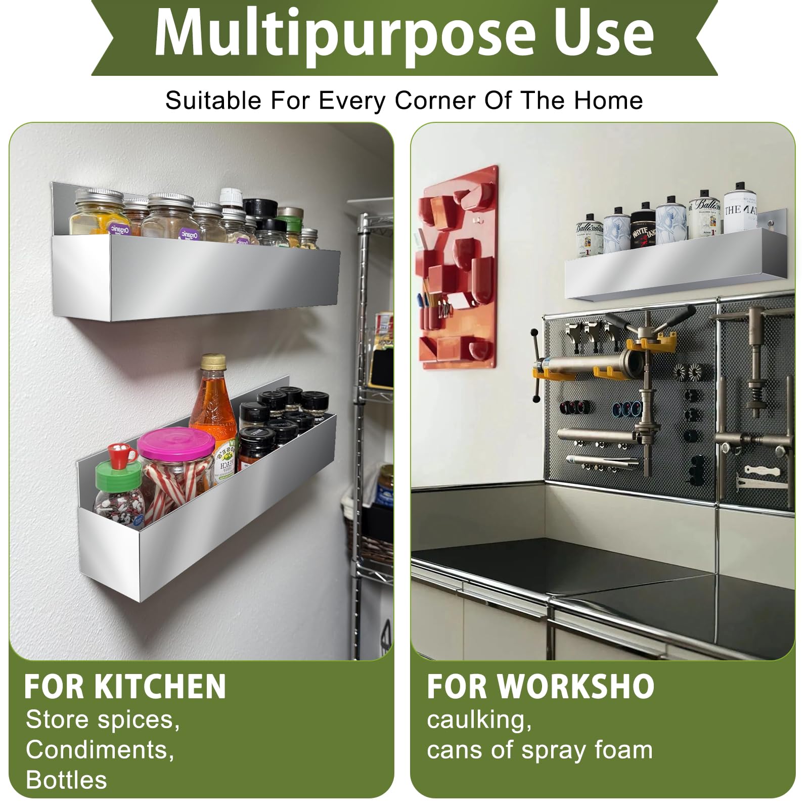 Stainless Steel Bottle Holder - Liquor Rail -5 Stainless Steel Bottle Holder - Liquor Rail -5
