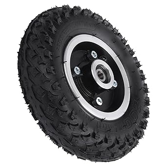 200x50 Tire and Inner Tube Set, Non Slip Heat Resistant 200x50 Wheel Good Air Tightness with Drive Gear Aluminum Hub for Electric Scooter