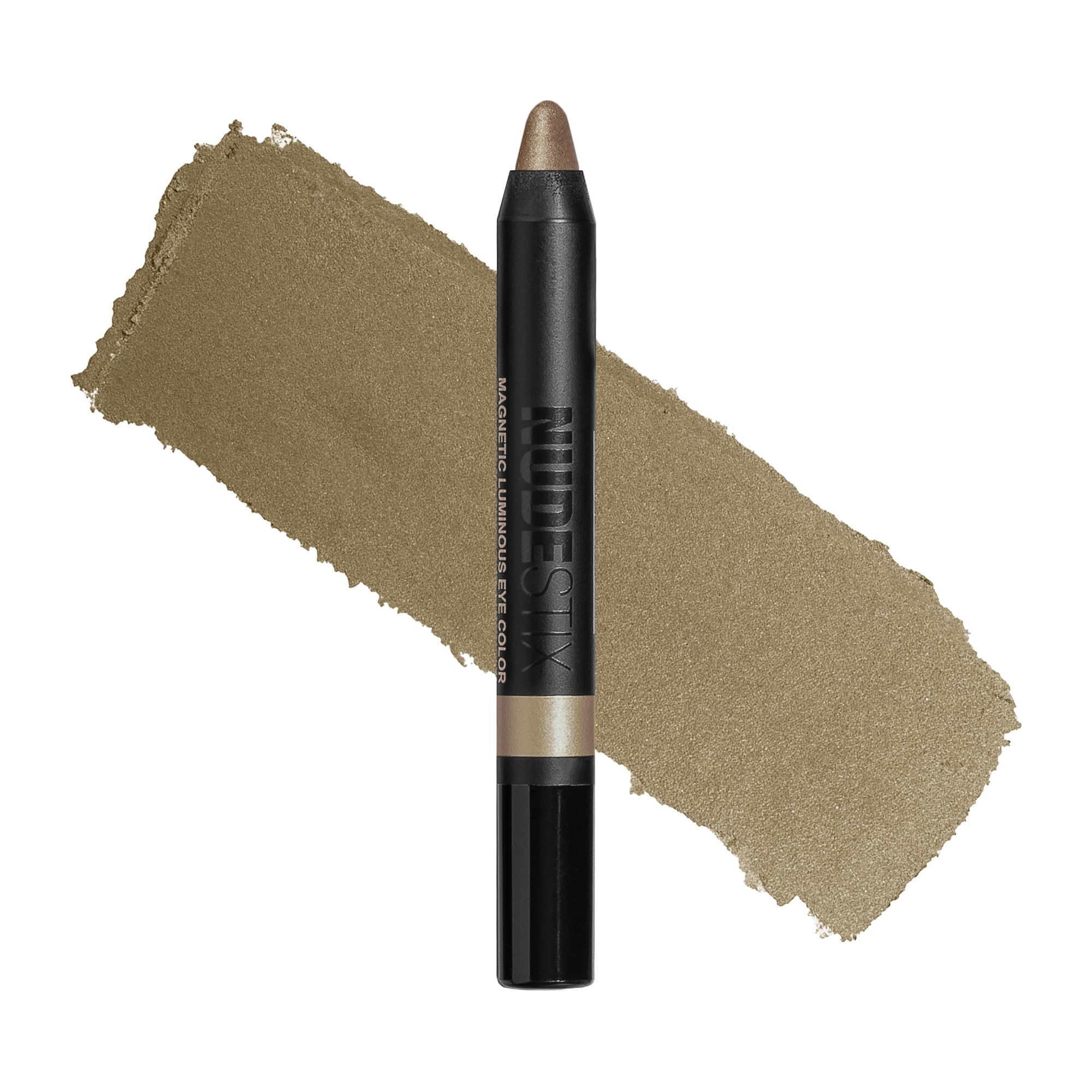 Nudestix Magnetic Luminous Eye Color – 4-in-1 Cream Eyeshadow Stick, Eyeliner, Primer & Highlighter | Long-Wear, Waterproof Satin Finish | Vegan & Cruelty-Free Eye Makeup