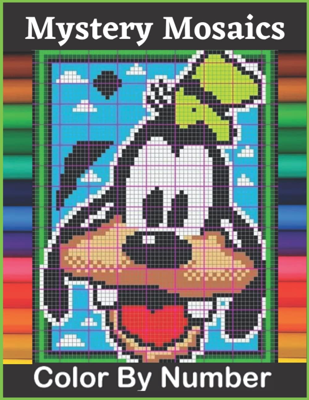 Mindware Color by Number Mystery Mosaics: 45+ pages original designs, An Adult Coloring Book with Fun, Easy & hard Relaxing Coloring ... (Activity Adult Coloring Books)