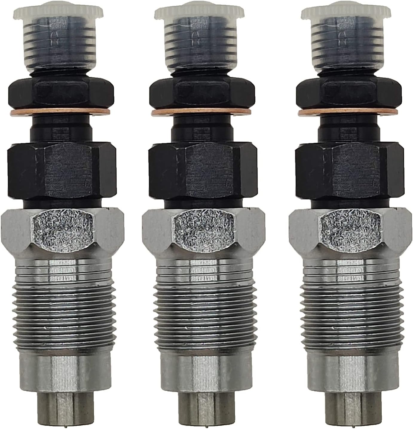 3Pcs Fuel Injector w/Washer 16032-53000 16032-53902 1G065-53000 16032-53900 16032-53000 Compatible with Kubota D1105 D1005 D905