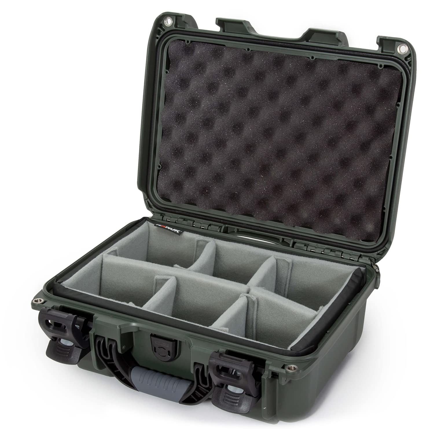 915 Waterproof Hard Case with Padded Dividers - Olive