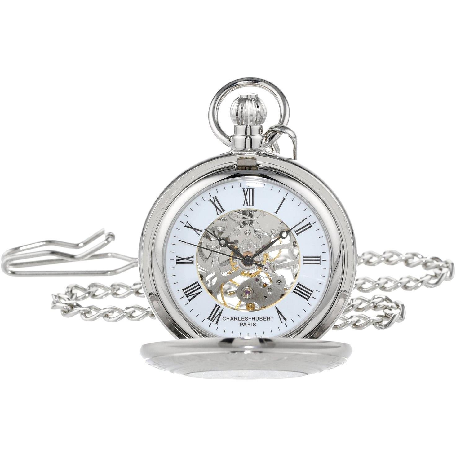Charles Hubert 3527-W Mechanical Pocket Watch (B0032GAPT0) Amazon Price History, Amazon Price Tracker