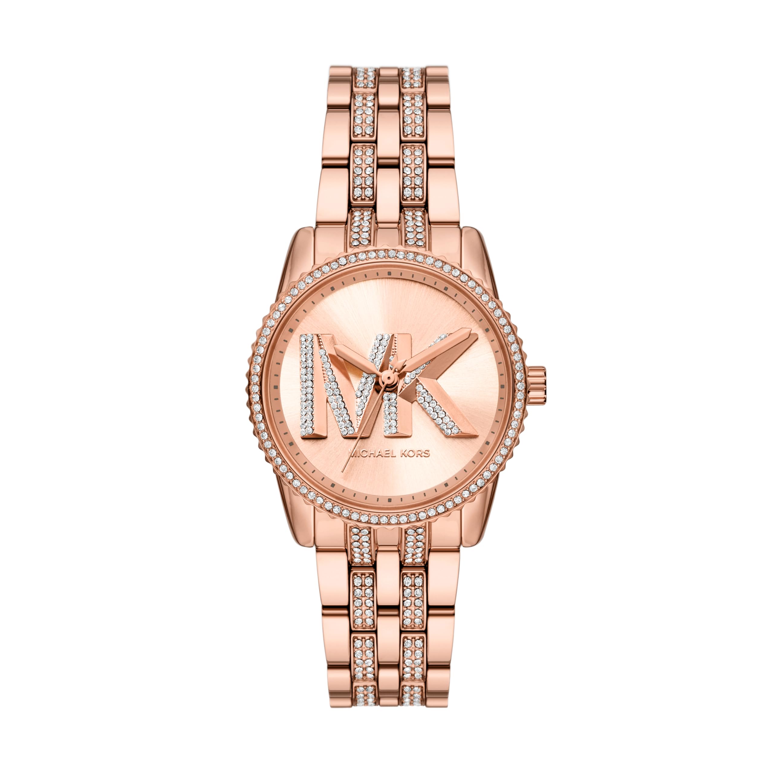 Michael KorsBryant Chronograph Women's Watch, Stainless Steel and Pavé Crystal Watch for Women