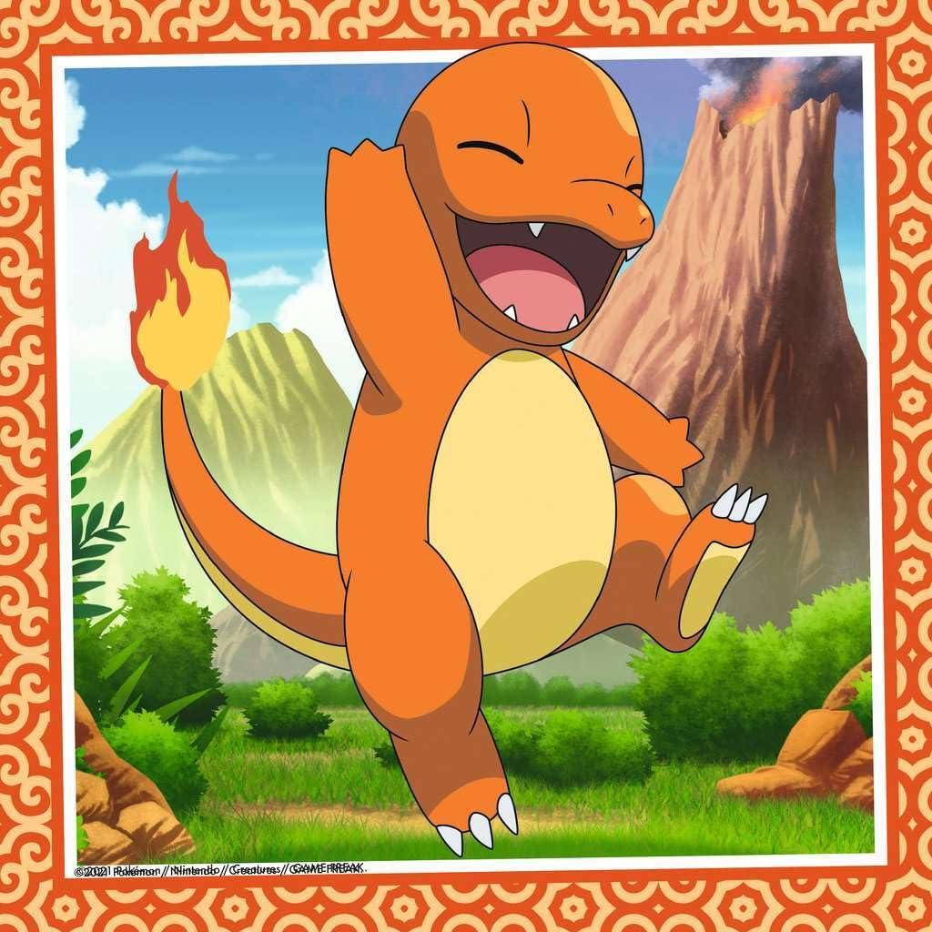Puzzle dla dzieci 2D: Pokemon 3x49 elementów
