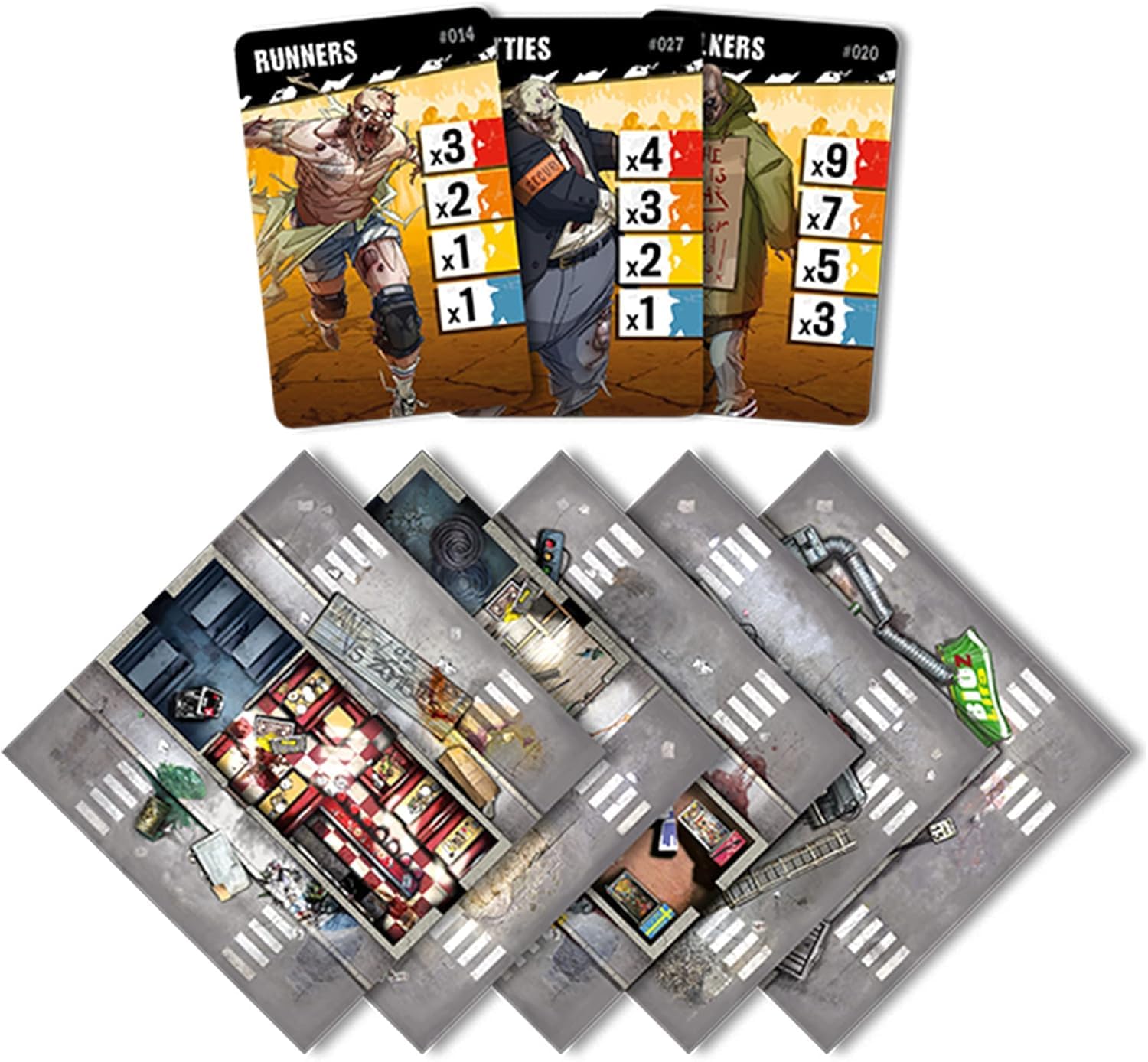 CMON | Zombicide 2nd Edition | Gioco da tavolo di miniature | Età 14 Plus | 1-6 giocatori | Tempo di gioco: 60 minuti - versione olandese