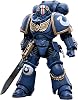 JOYTOY Warhammer 40k 118 Action Figure Ultramarines Primaris Lieutenant Argaranthe Collectible Gifts,Toys for Kids 15 and Adults 4.72-inch