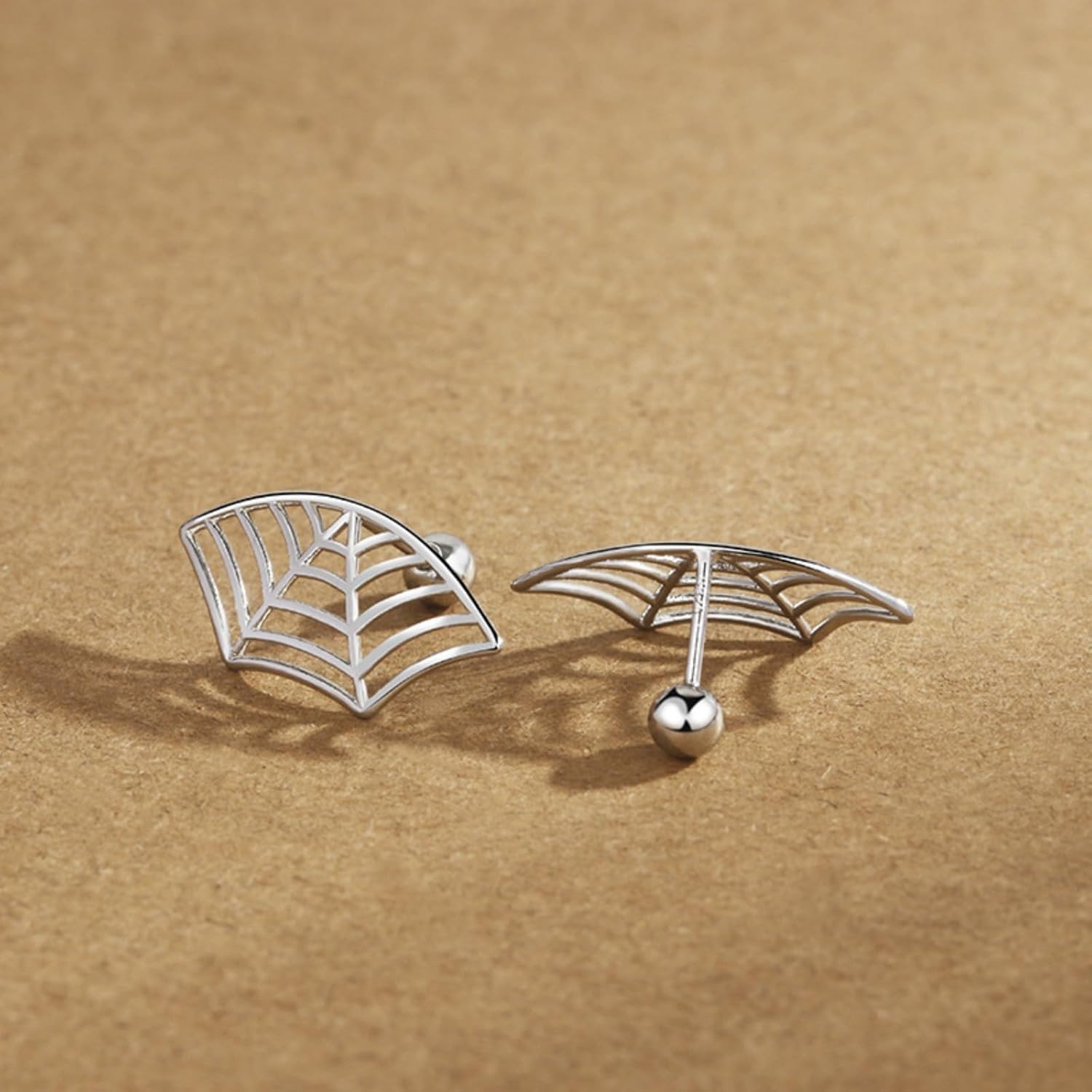 Spider Web Statement Cartilage Earring for women men Halloween Goth Punk Unique Earrings Ear Helix Piercing earrings Gothic Jewelry - Image 3