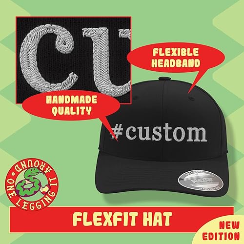 Vista 2 de #Pereira - Gorra de béisbol flexible con hashtag suave