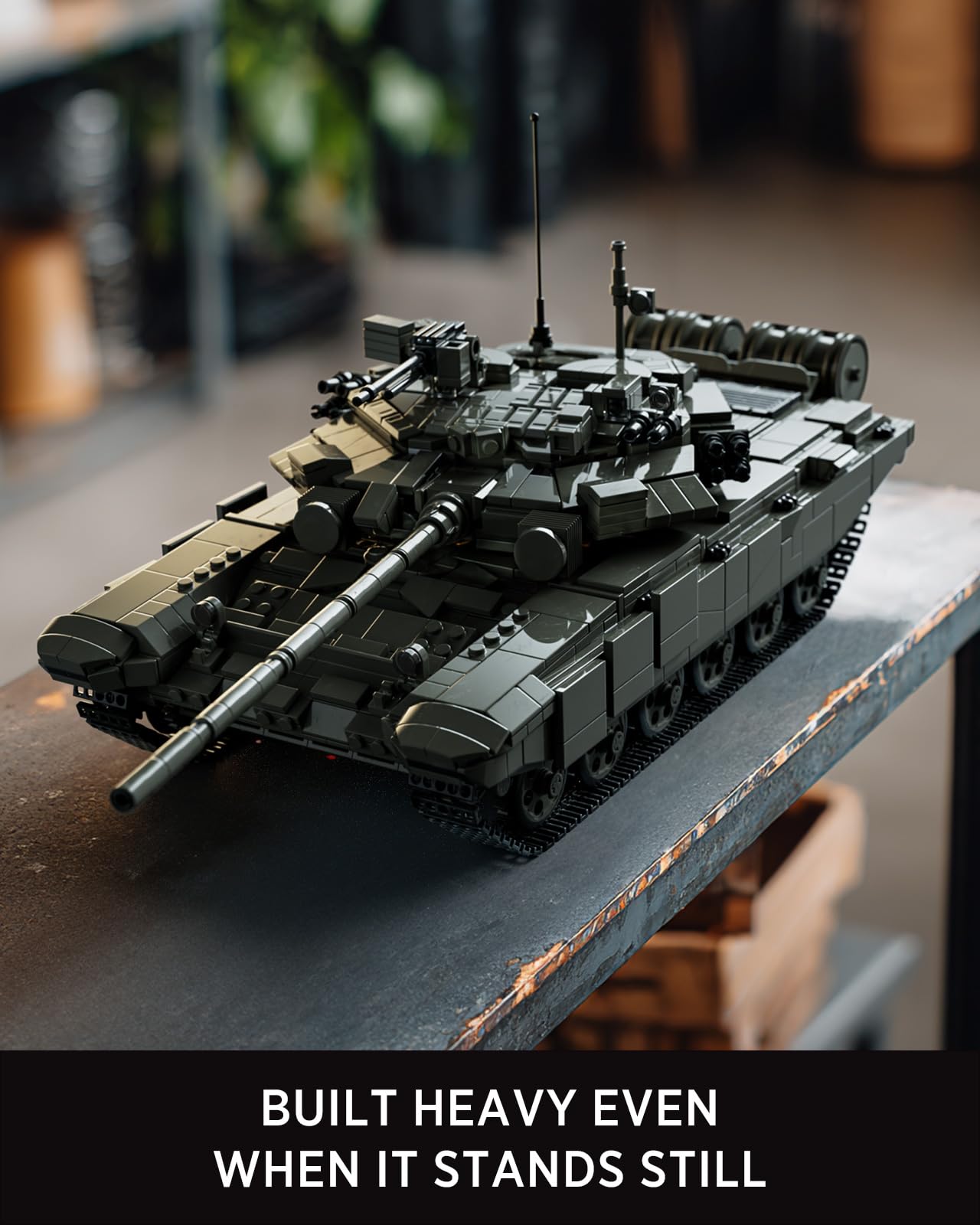 Amazon.com: Nifeliz T-90A Military Tank Building Set for Adults