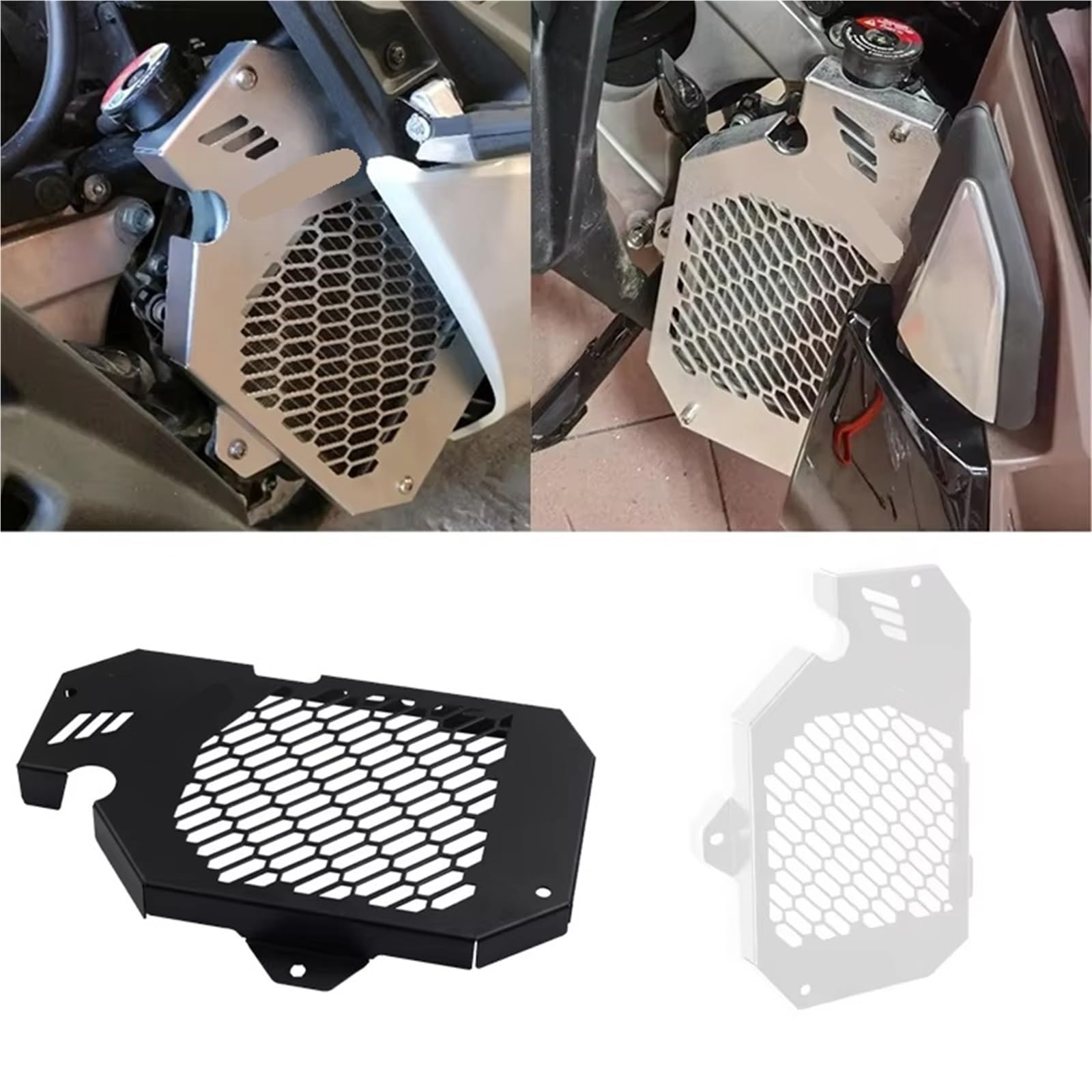Moto Copri Radiatore Griglia Per PCX160 Per PCX 160 Per PCX160 2021 2022 2023 2024 Motociclo Copertura Della Griglia Radiatore | Rete di protezione della copertura della protezione della griglia del radiatore Accessori moto
