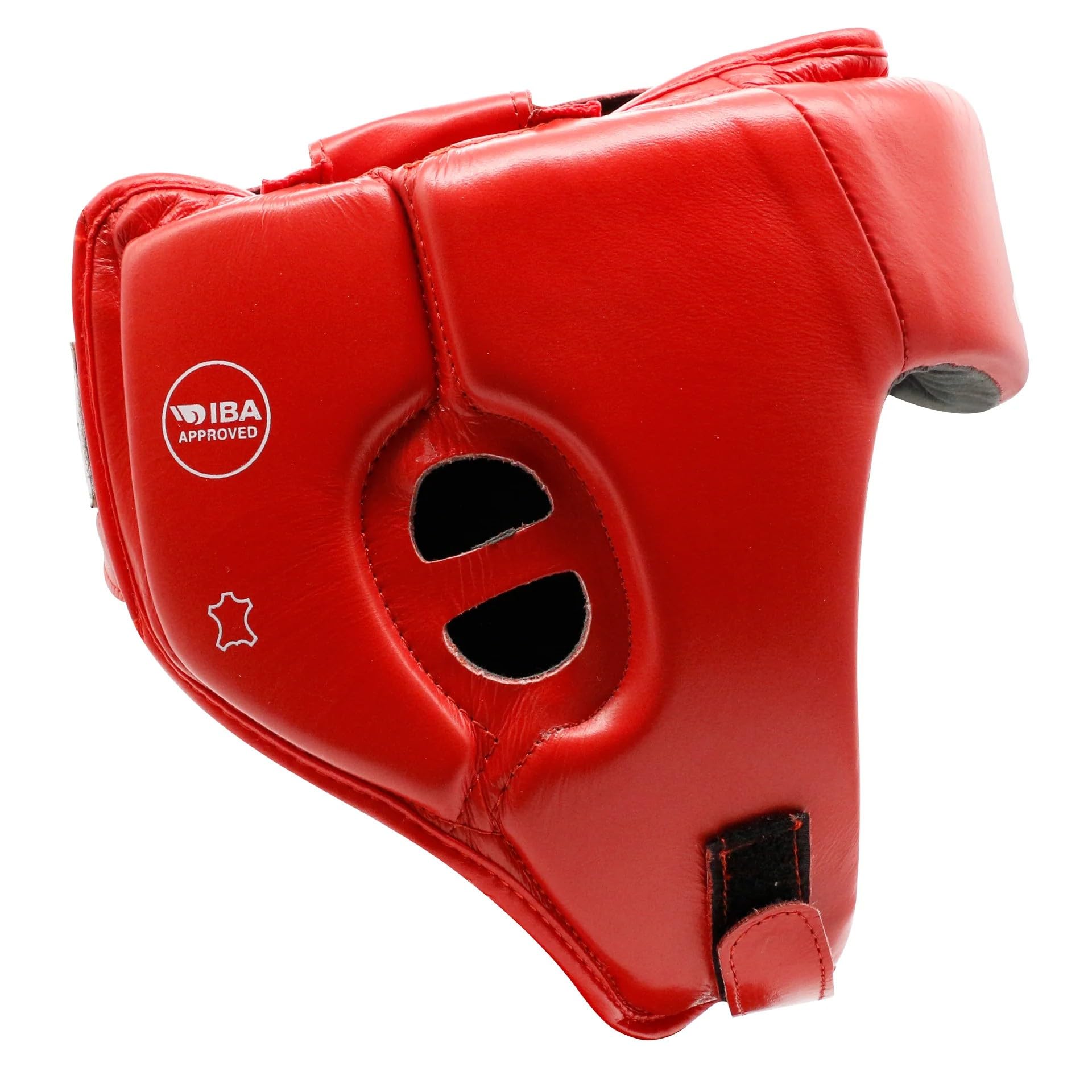 adidas Unisex – Erwachsene IBA Boxing Head Guard Kopfschutz, Rot, S