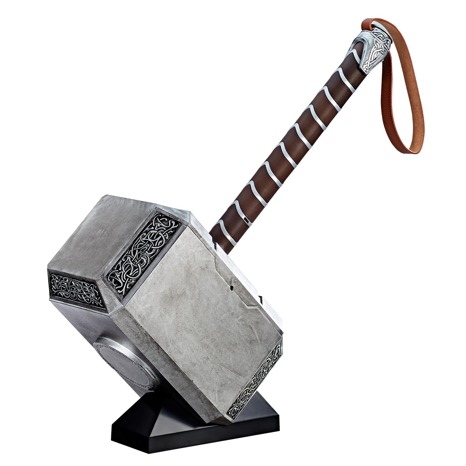 Marvel Legends Series Mjolnir - Martello Elettronico Premium per Roleplay con Effetti Luminosi e Sonori, Roleplay per Adulti