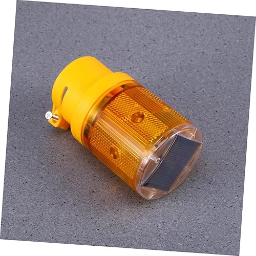 Miniatura 9 de SUPVOX Paquete de 2 luces solares estroboscópicas diurnas LED naranja para construcción de carreteras sin cable
