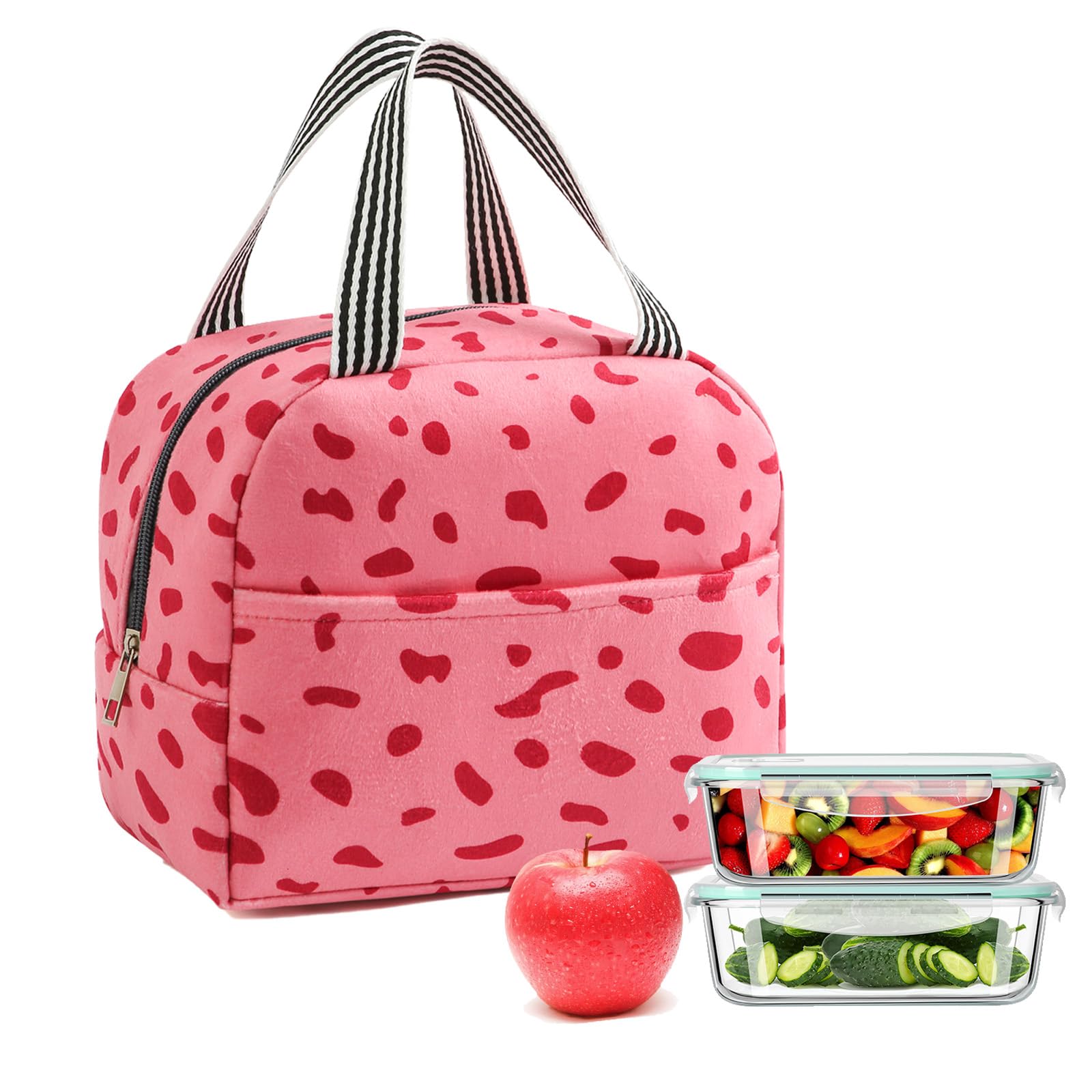 Borsa Per Il Pranzo Floreale Per Donne E Ragazze, Ideale Per Lavoro E Scuola Graziosa Borsa Termica Isolante Riutilizzabile 95452969