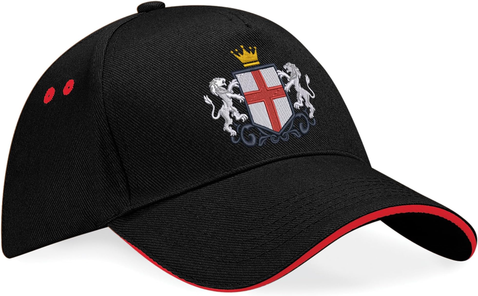 England Badge Embroidery Cap English Lions Unisex Football Rugby Supporters Hat