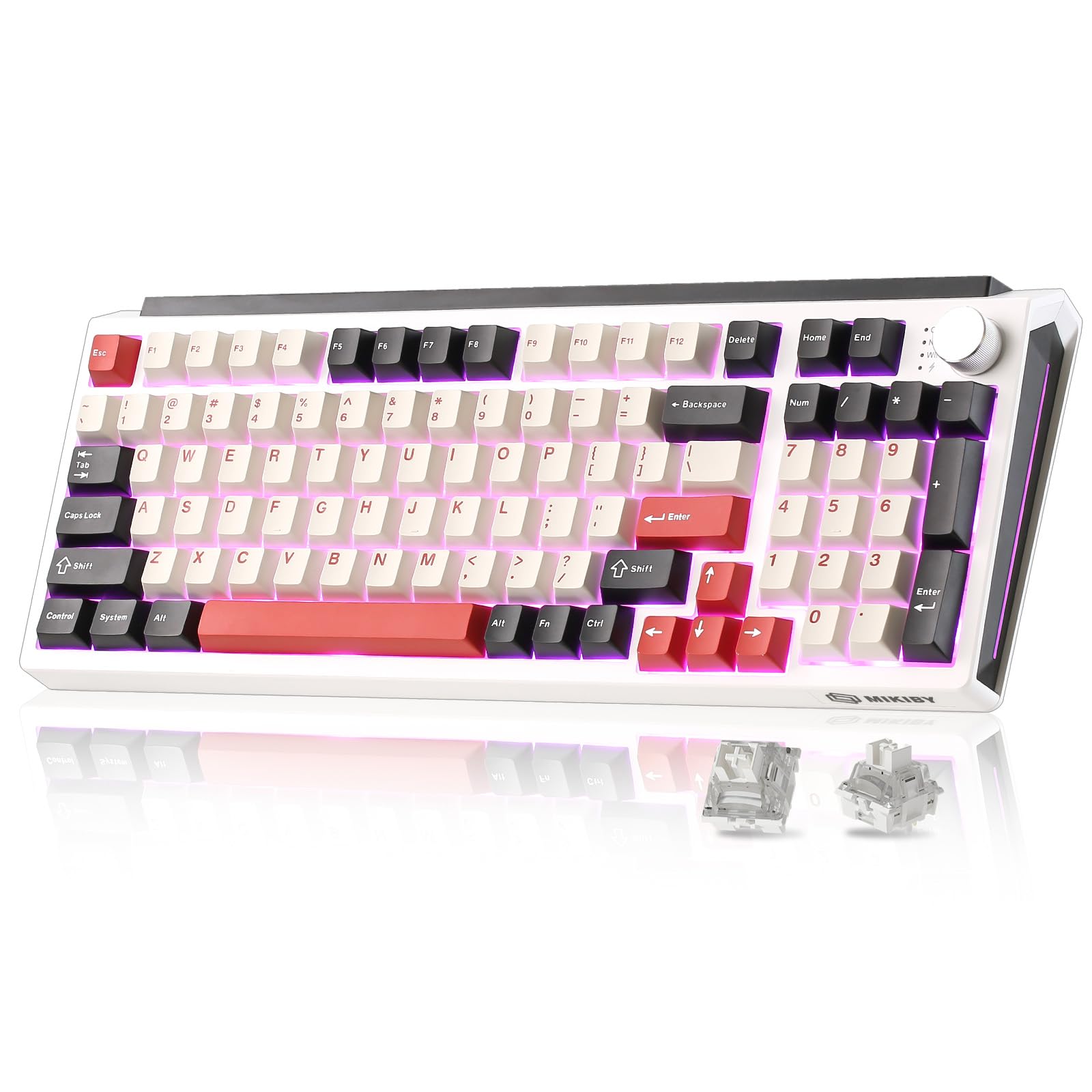 Amazon.com: MIKIBY K98 Wireless Mechanical Keyboard,Tri-Mode BT5.0