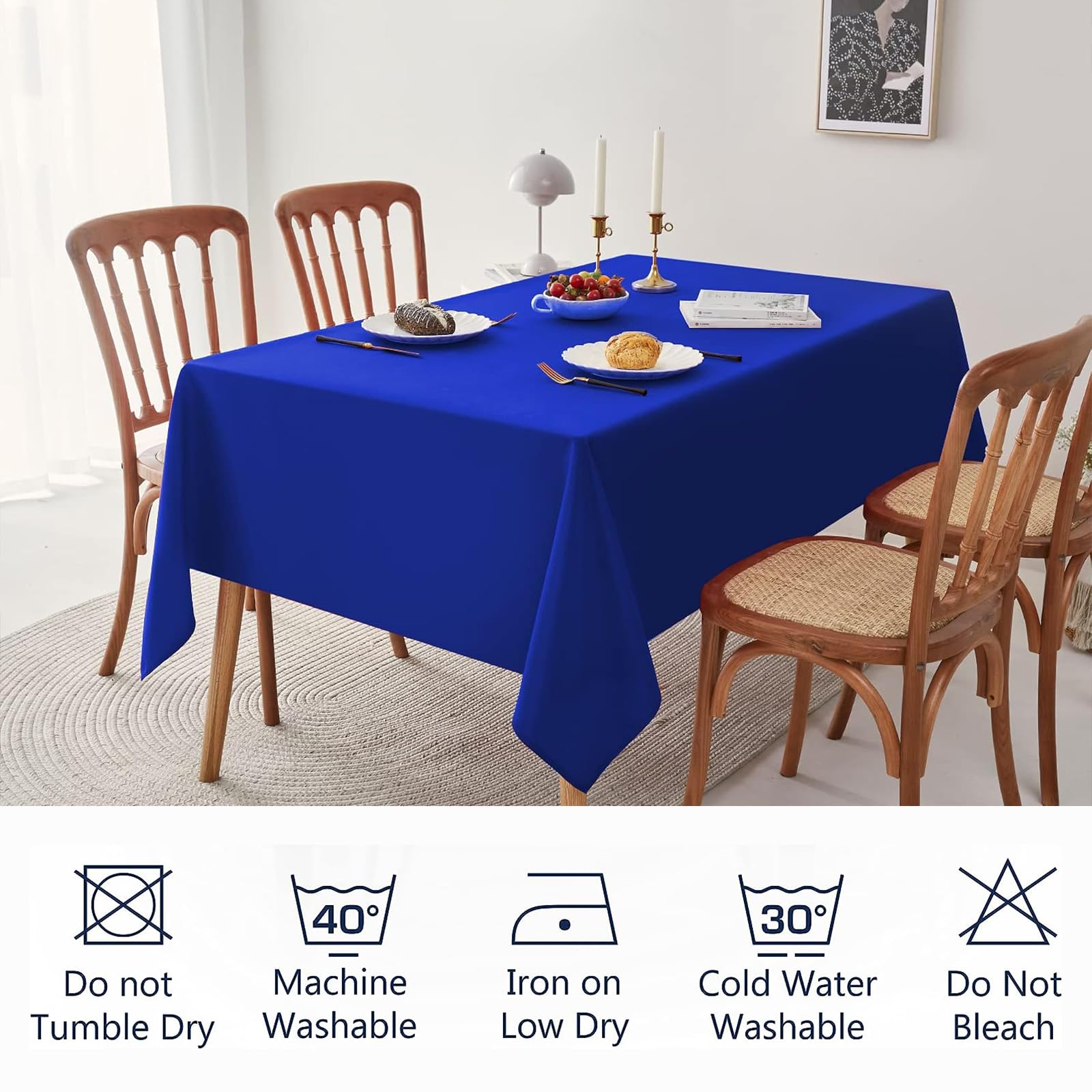 Kapwall Blue Table Cloth - Image 4