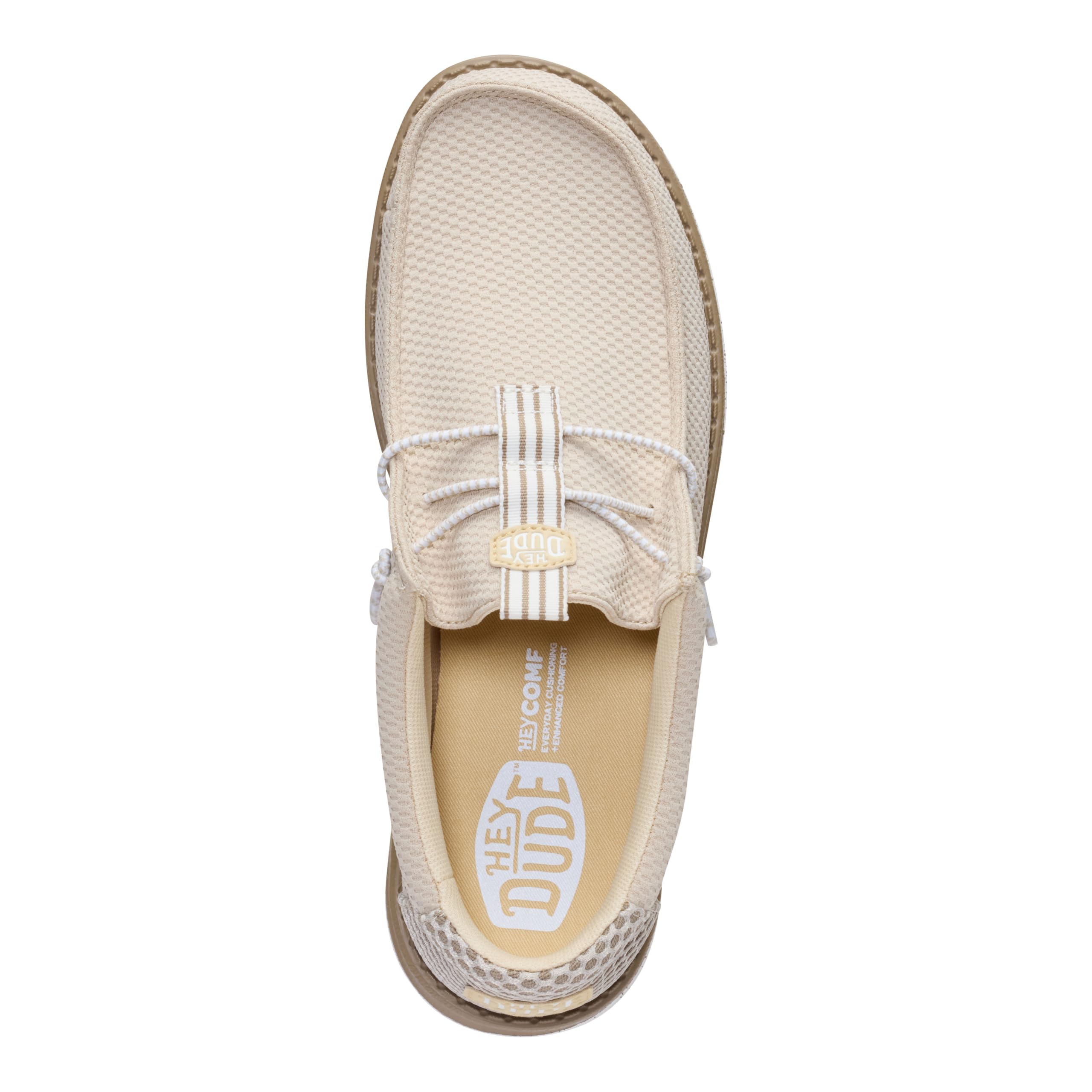 HEYDUDE Mocasines para Hombre Wally Mesh Neutrals 45301