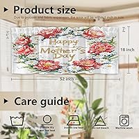 Vista 1149 de Cenefas de cocina modernas con patrón de cobre marrón dorado para ventanas, cenefas opacas abstractas de marcas de arañazos y cortinas opacas