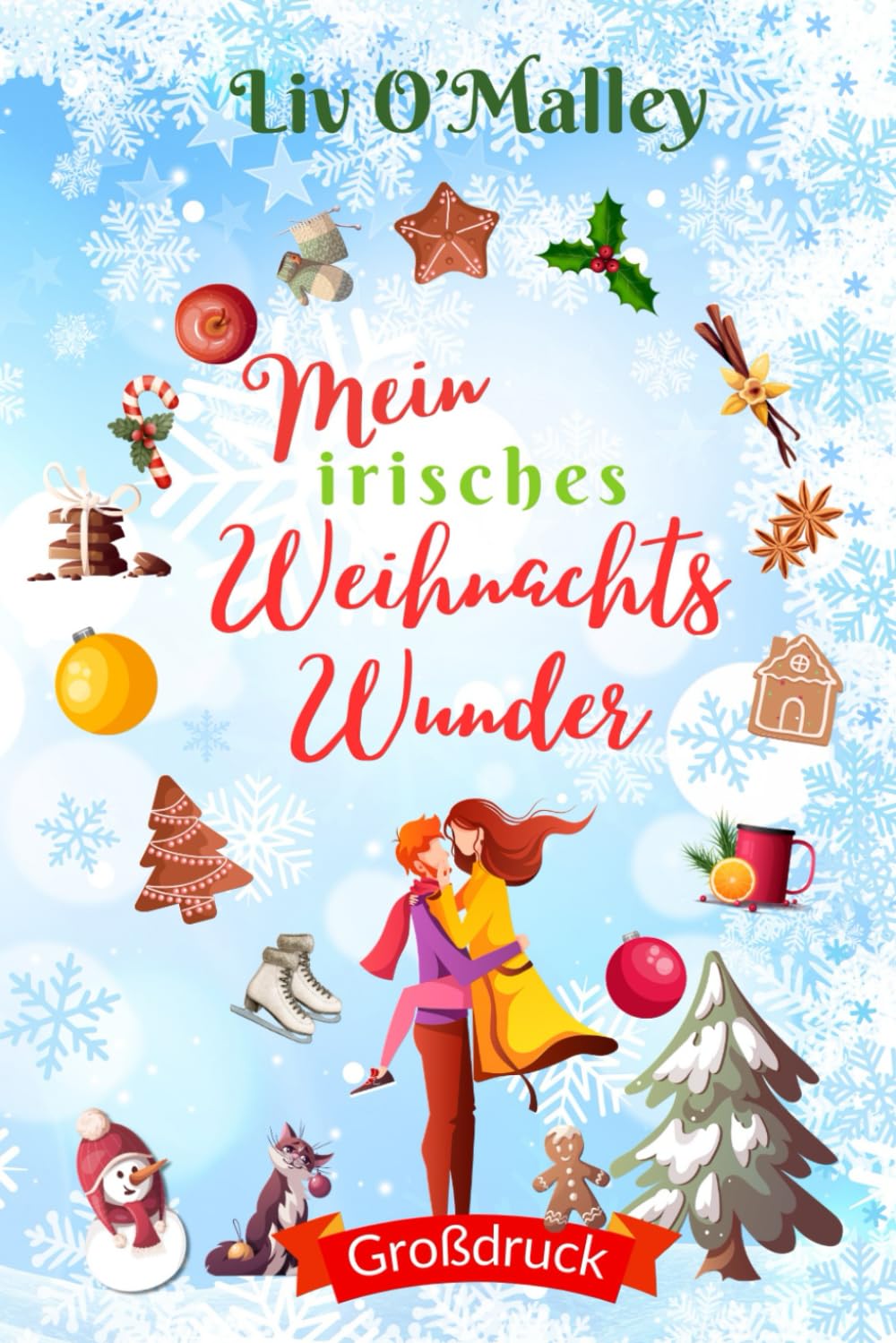 Mein irisches Weihnachtswunder: Großdruck Ausgabe (Liebesromane in großer Schrift)