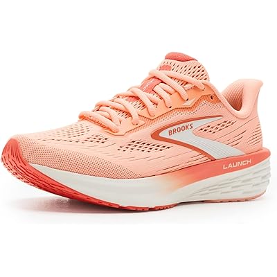 Brooks Launch 12 peach/coconut/peach echo