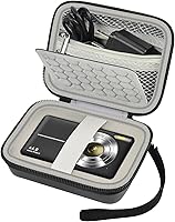 Vista 19 de Estuche protector y de transporte para cámara digital, AbergBest 21 megapíxeles, pantalla LCD de 2.7 pulgadas, recargable, HD/Kodak Pixpro/Canon