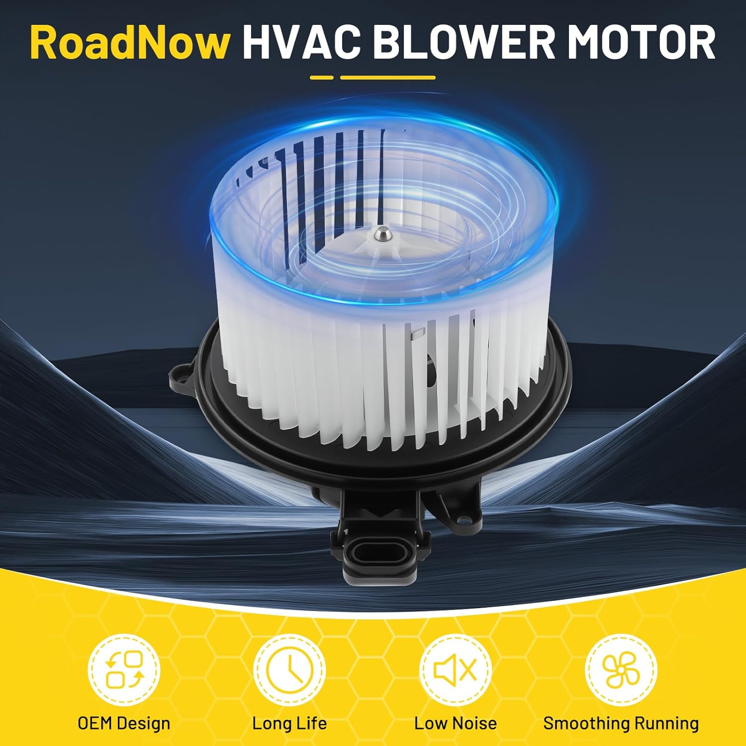 700237 HVAC Blower Motor with Resistor Fit for Ford F-150 2009-2014, for Ford Expedition 2009-2017, for Lincoln Navigator 2009-2014 Blower Motor Replacement AL1Z19805A CL1Z19805A PM9364 75873