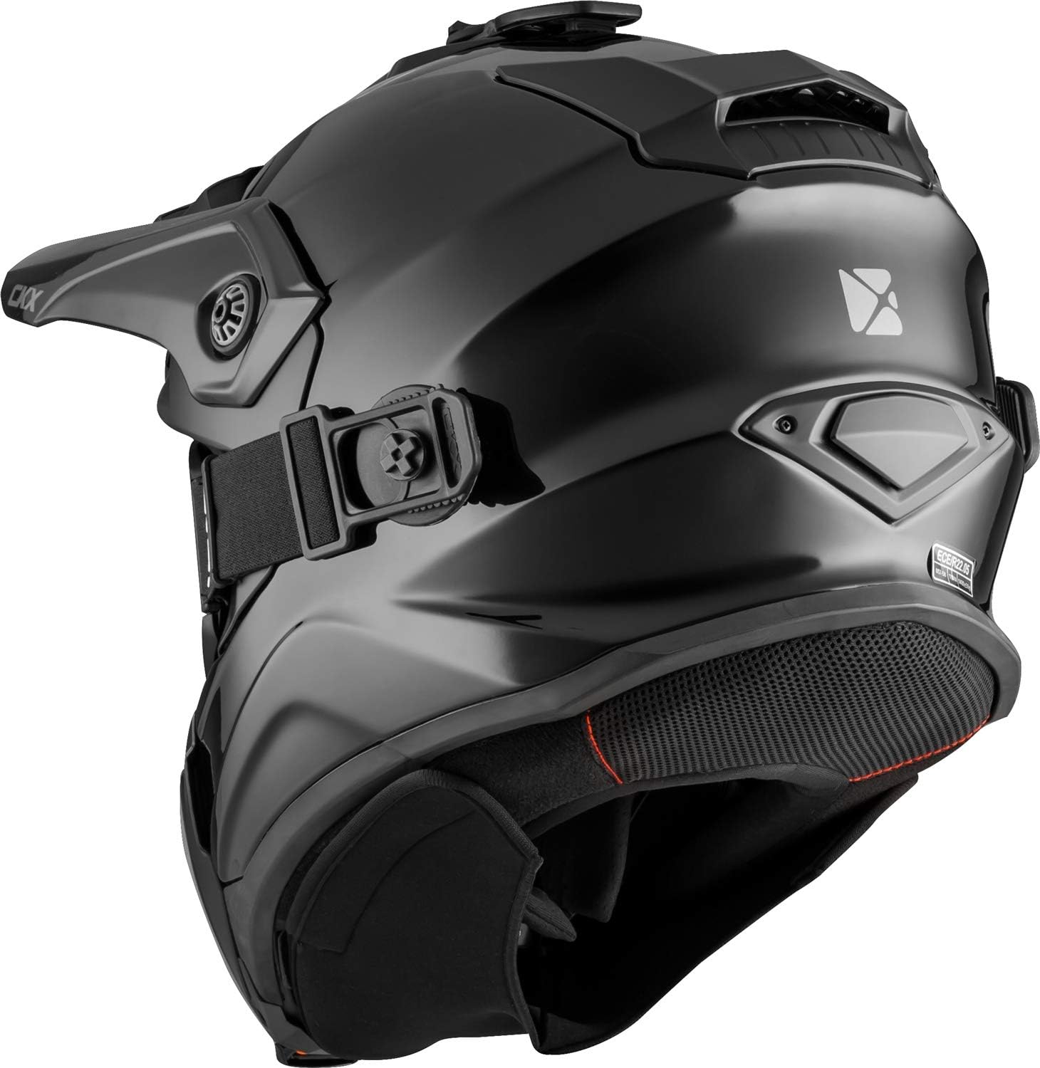 CKX Titan Original Helmet - Trail and Backcountry Solid No Shield