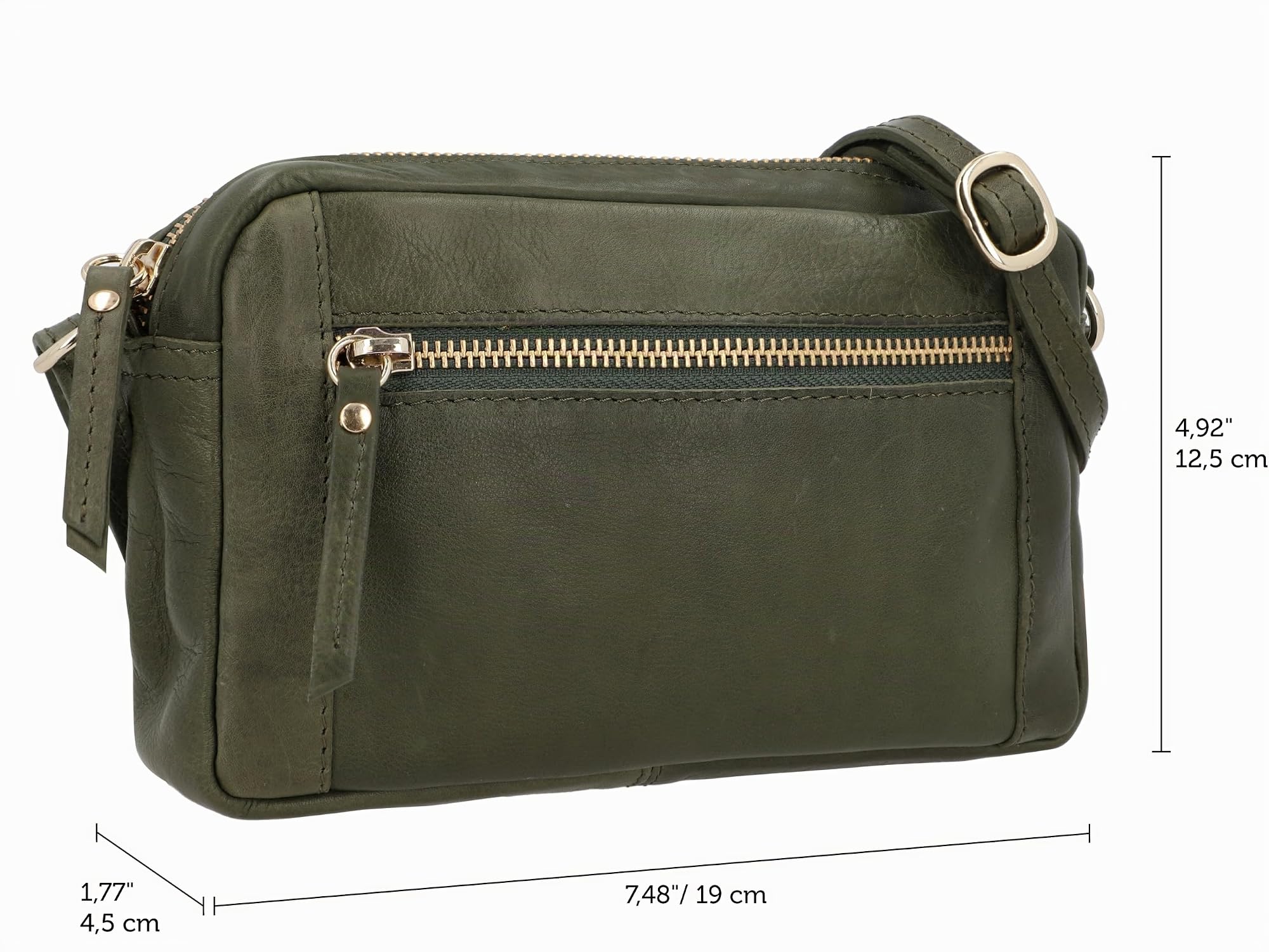 Gusti Handtasche Leder - Dominic Damen Handtasche Schultertasche Partytasche Festivaltasche Ledertasche Vintage Leder