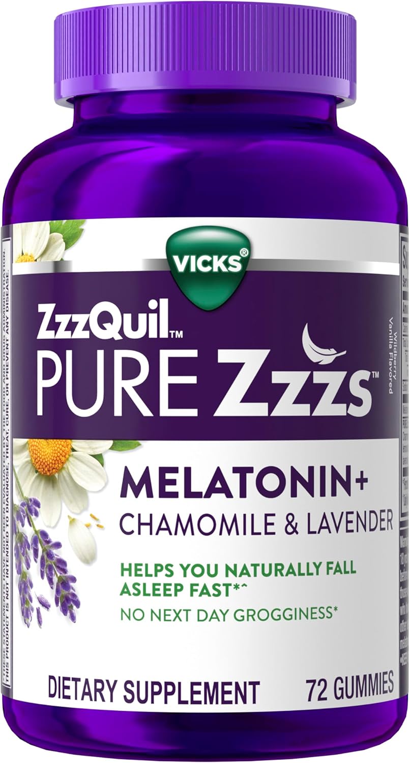 ZzzQuil PURE Zzzs Melatonin Gummies