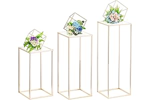 Nuptio Wedding Centerpieces for Tables with Acrylic Panel