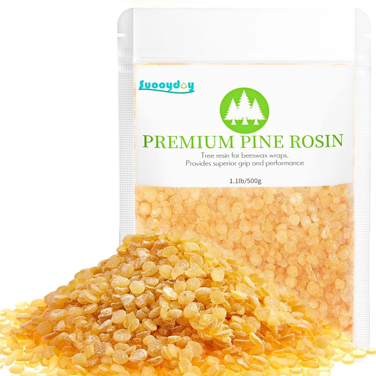 Photo 1 of 1.1 Pound Pine Resin Natural for Beeswax Wraps