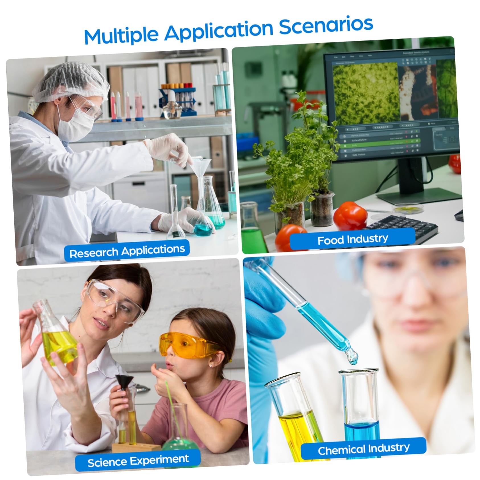Gatuida 15pezzi Piastra Di Coltura Cellulare Trasparente Da Pozzetti Contenitore Per Esperimenti Di Laboratorio Strumento Per Coltura Tissutale Materiale Vergine Design Con Coperchio Per