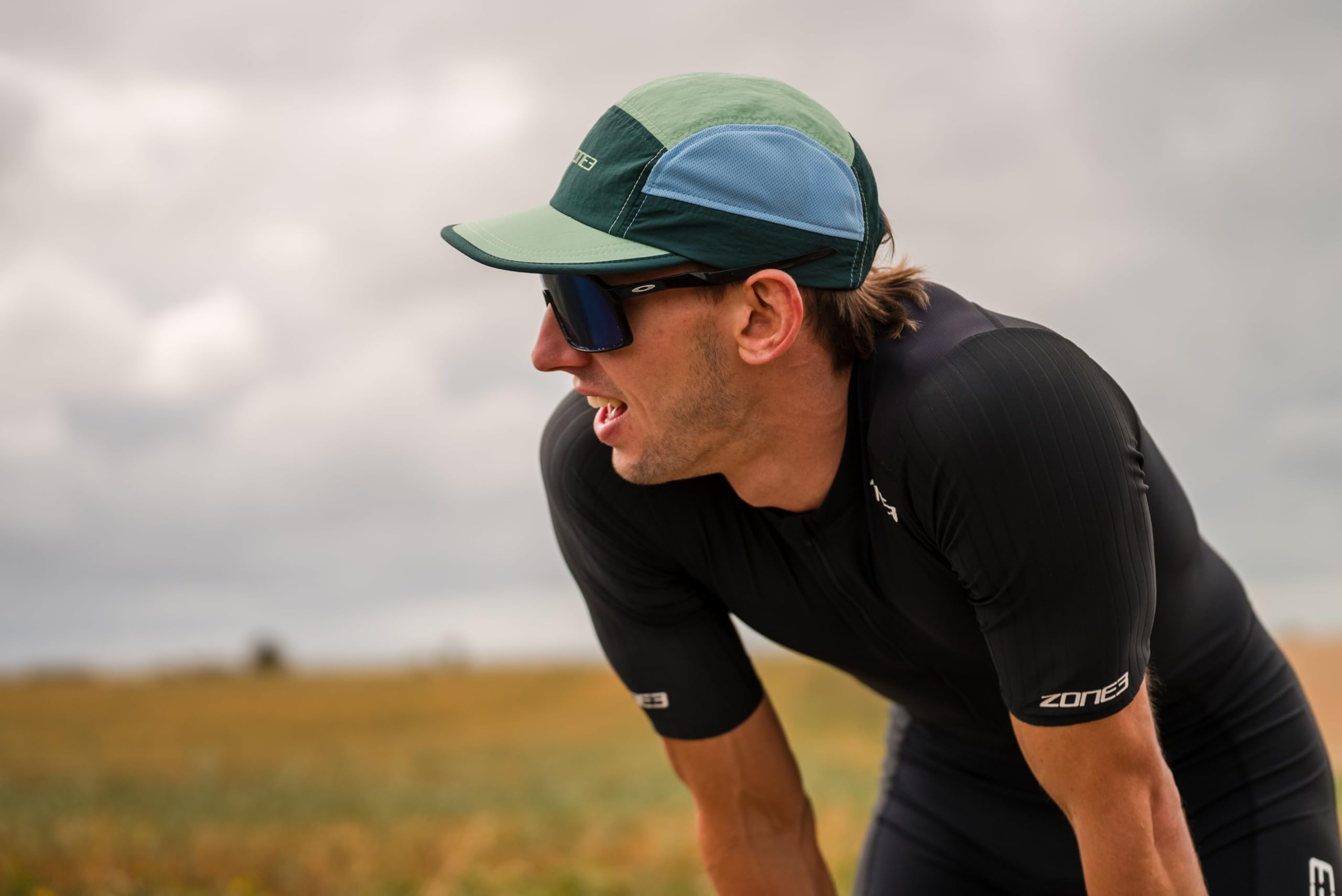 ZONE3 Activate+ - Tuta da Uomo a Maniche Corte, Monopezzo per Triathlon e Gara