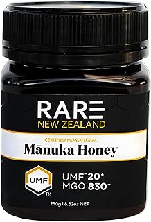 Rare New Zealand MGO830+ UMF 20+ Manuka Honey - 250grams