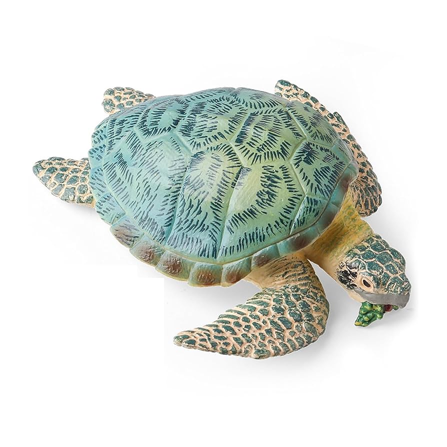 Amazon | EUHELOPA ストレス解消 ウミガメ フィギュア 16cm級