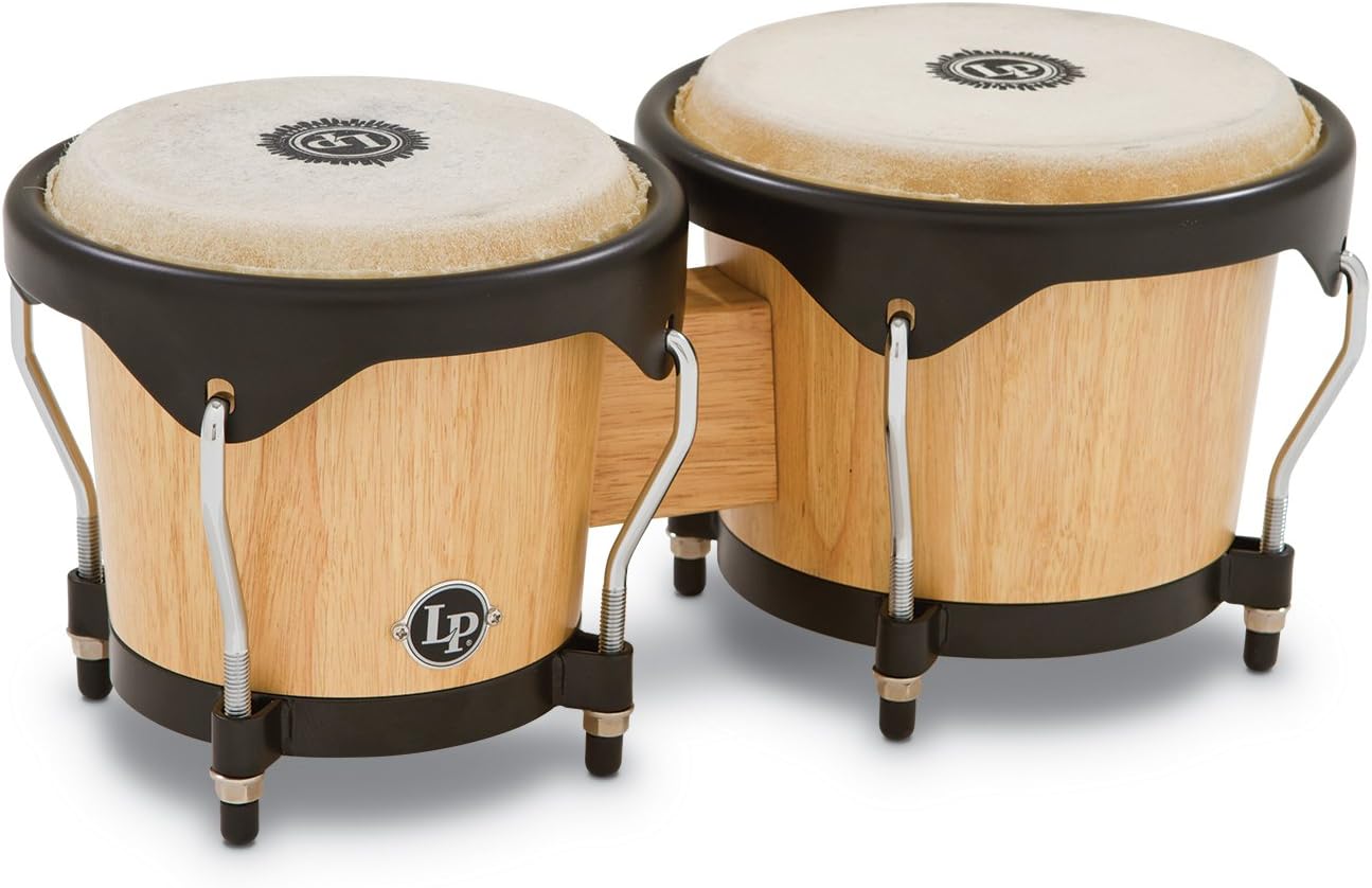 Latin Percussion LP810200 City Series Natural Satin Bongo