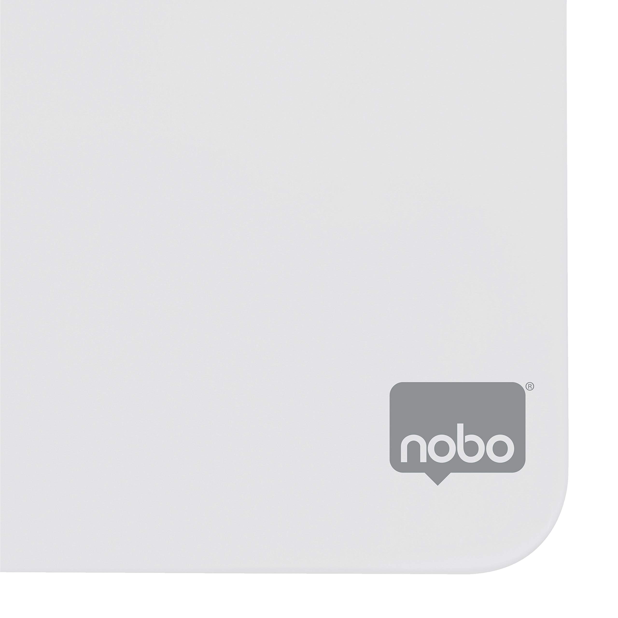 Nobo Pizarra Magnética 360x360 mm Blanca Borrado en Seco