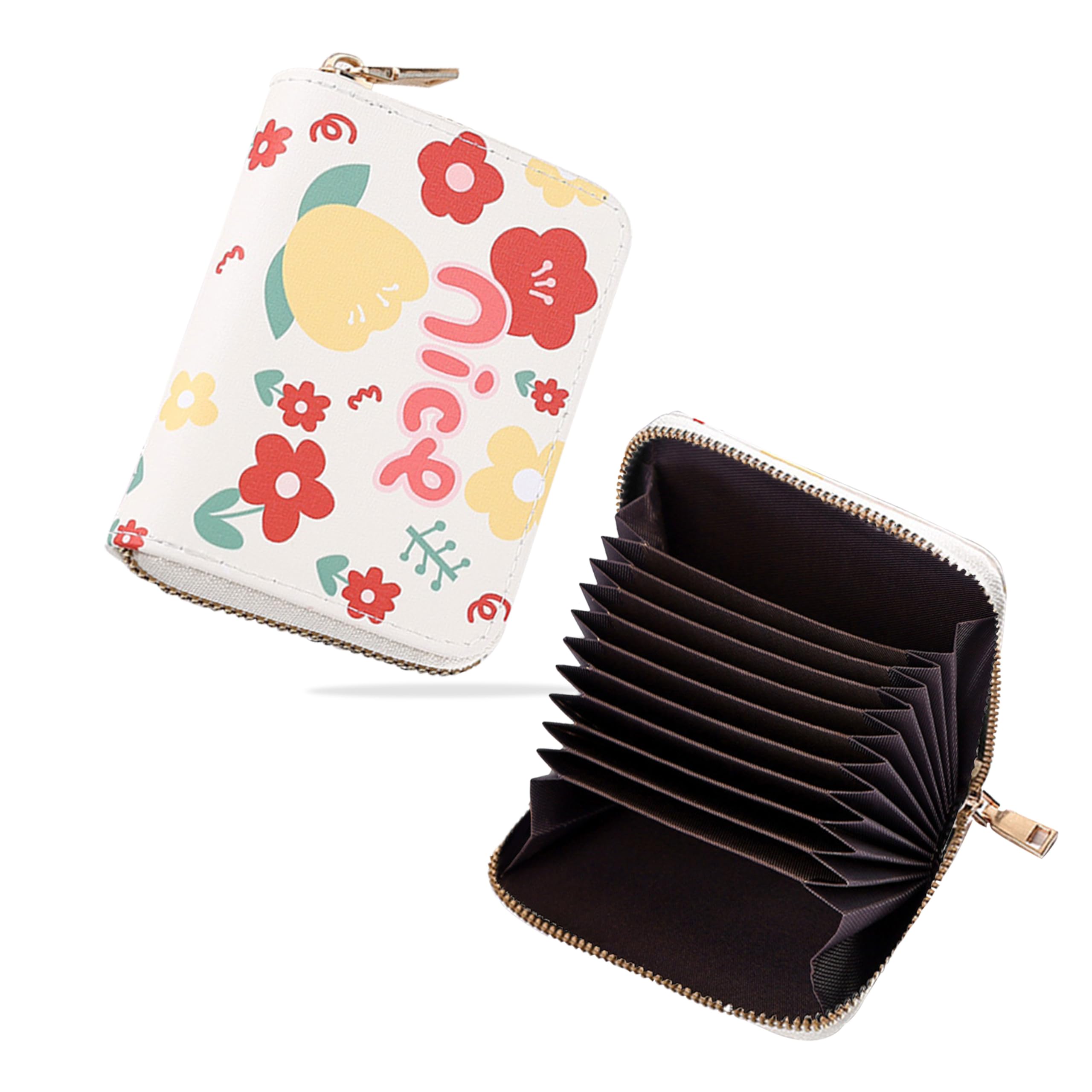 Card Holder for Women - Elegant and Versatile Card Pouch, Credit Cardholder, Card Case, Card Organizer (Red)-image-19