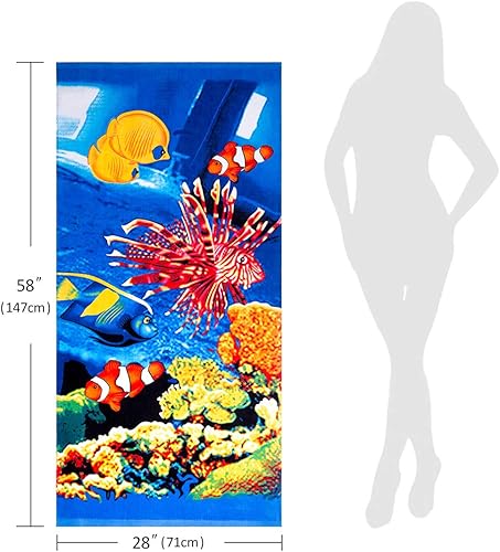 Miniatura 4 de Toalla de playa JYK para silla de playa toalla de playa de 280 x 559in para sillas de playa piscina baño spa fitness niños toalla de playa toalla de