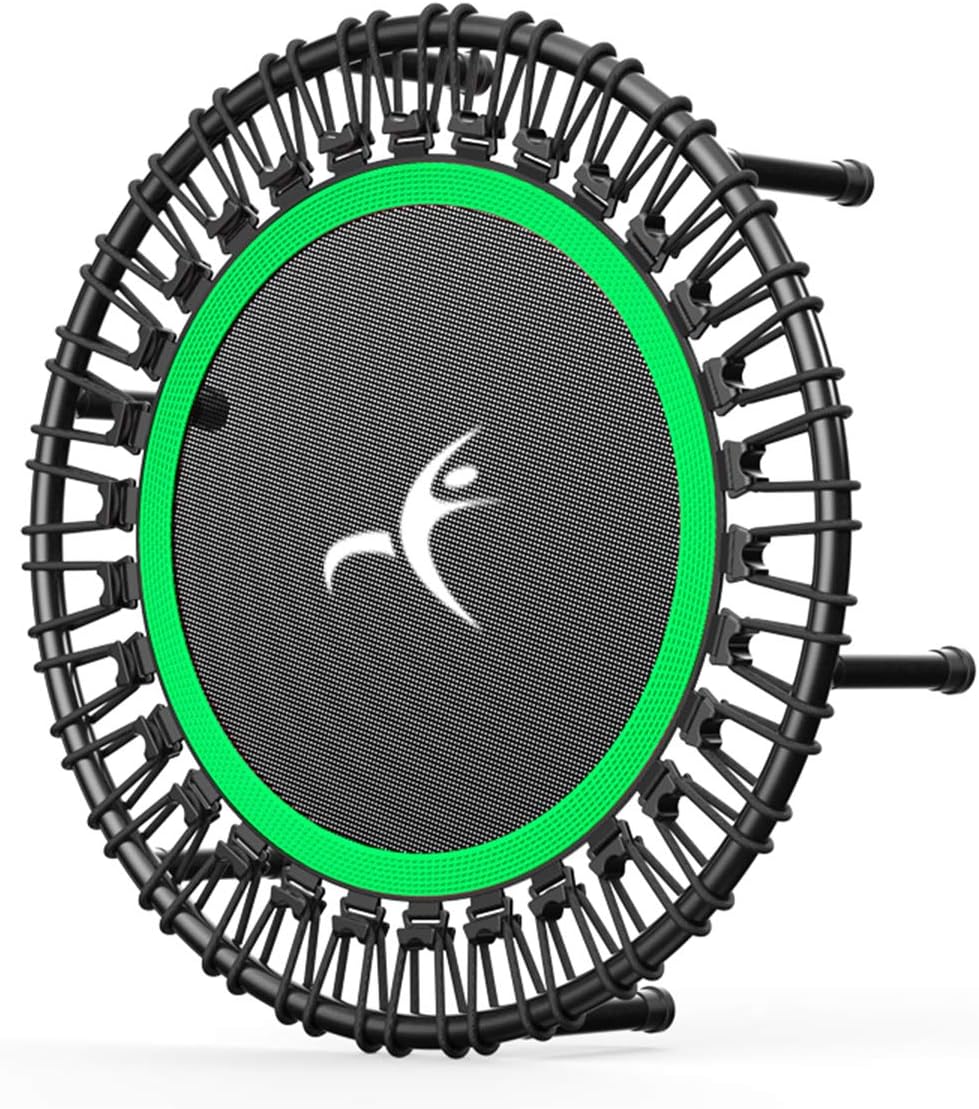 HXZ Adult Mini Trampoline, Fitness Trampoline, Quiet And Stable Bouncing, Suitable For Children Adult Sports Trampoline Indoor And Outdoor Sports, Maximum Load 500 Kg