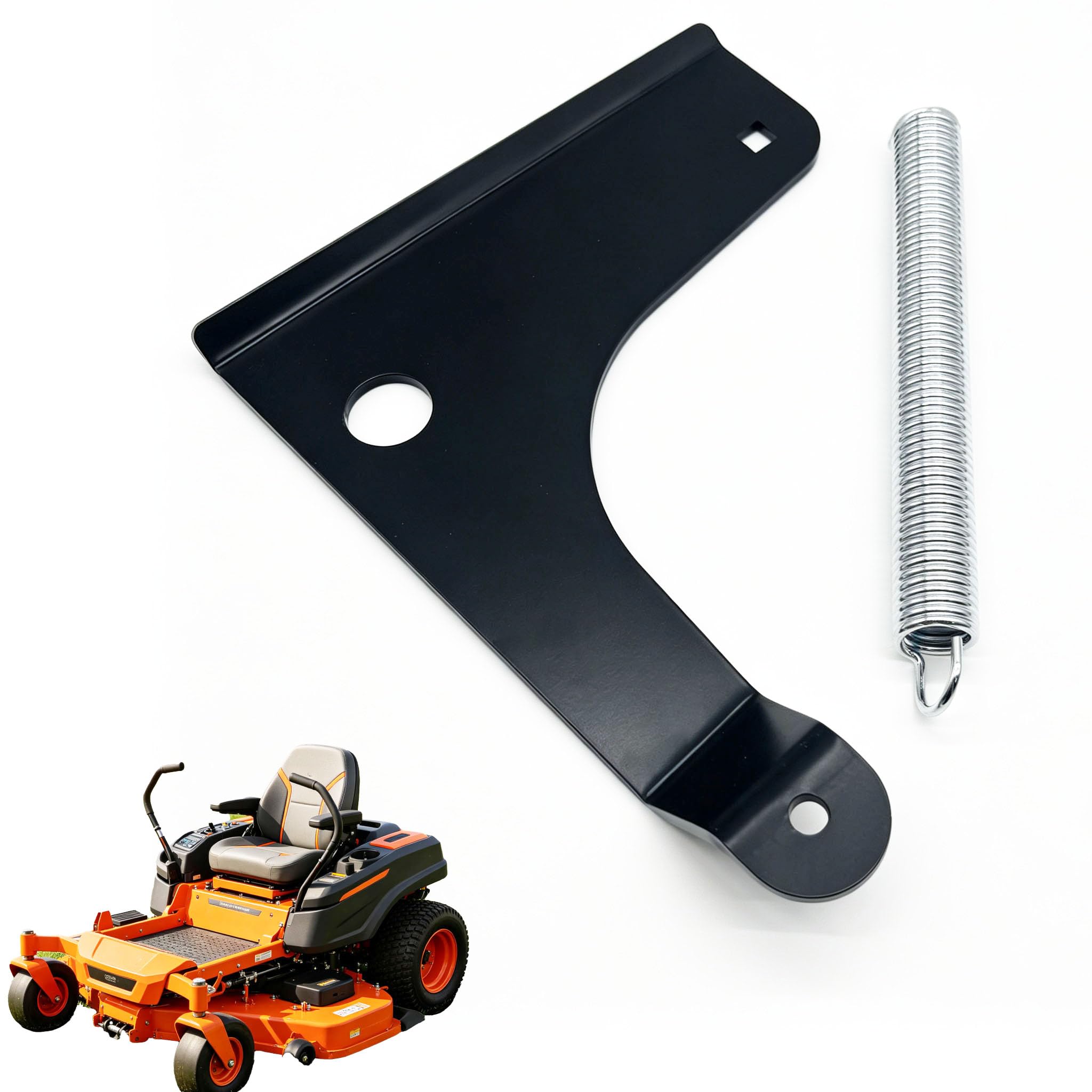 574689002 Idler Arm Bracket &amp; 539120920 Deck Belt Tension Spring, Fit for Husqvarna Z246 RZ4619 RZ4219 Lawn Tractor