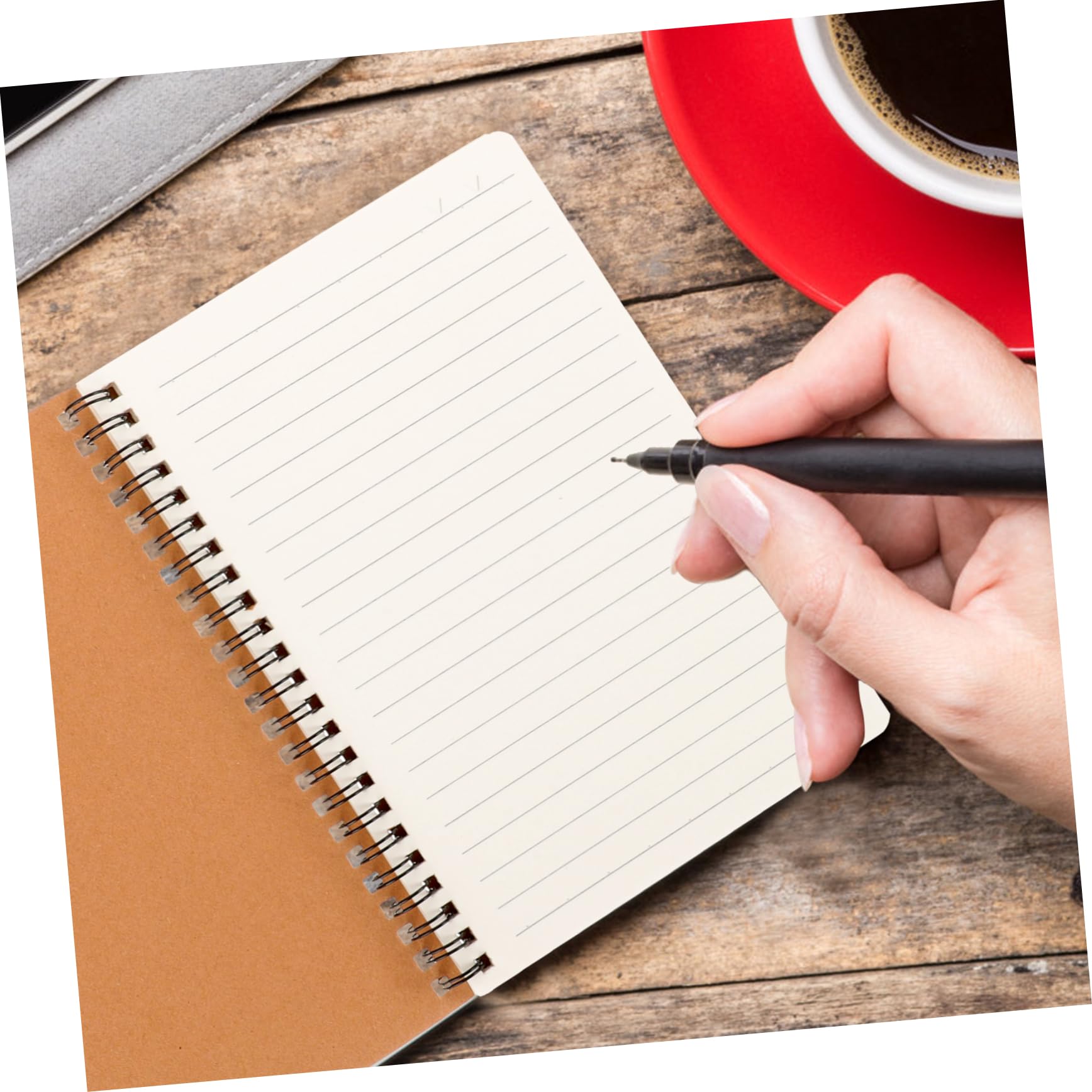 NUOBESTY 10pezzi Diario Pagina Vuota Quaderno Blocchi Note Blocco Note Quaderno Vuoto Diario Pagina Spirale Blocchi per Lista delle Cose