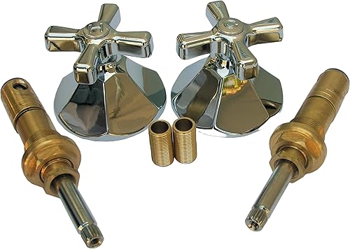 LASCO 01-9403 American Standard Renu Series - Kit de molduras para bañera o ducha con mangos de vástagos, bridas y pezones, cromado