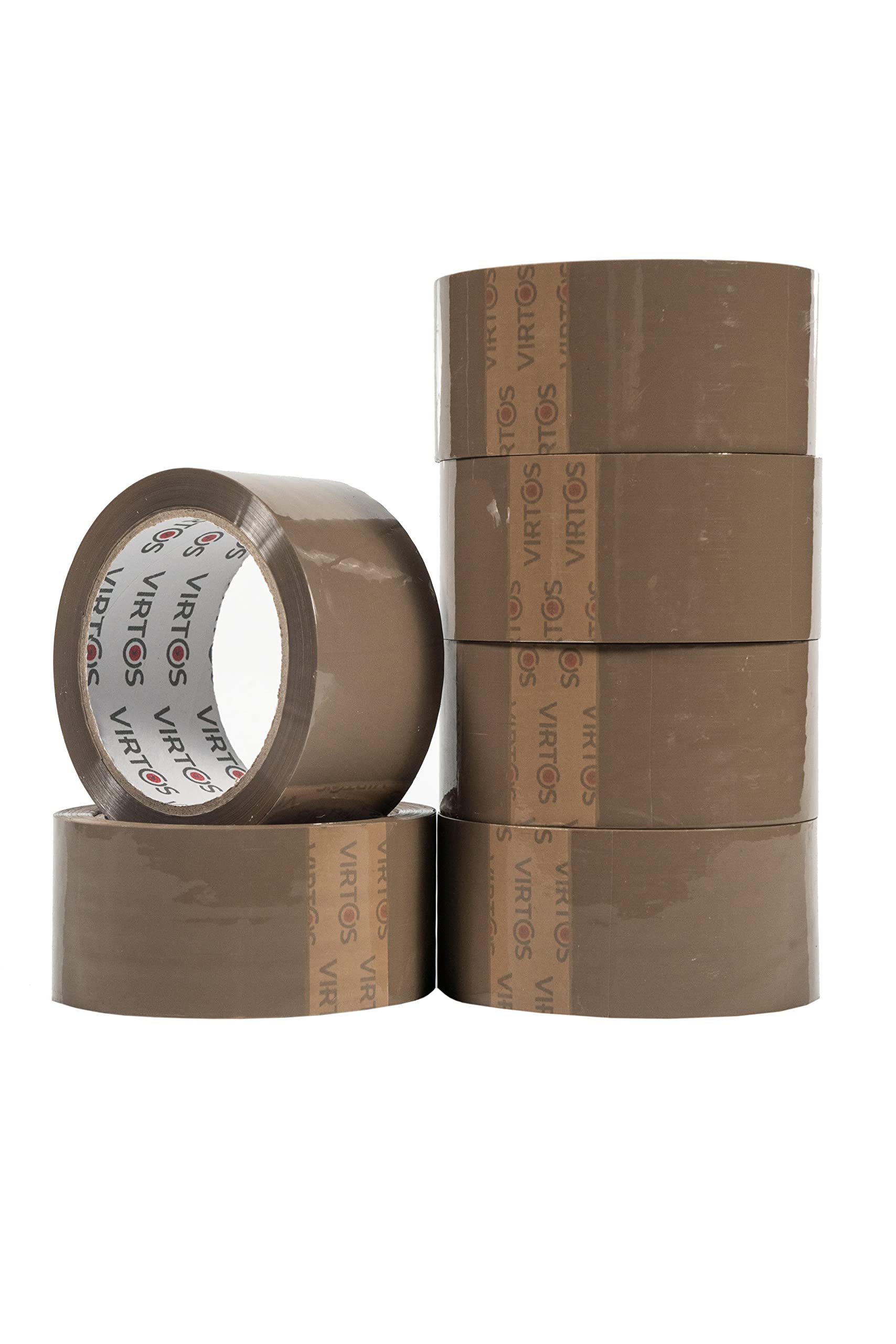 48 Mm X 66 Y Nastro Adesivo Marrone Forte Per Imballaggio - Foto 11