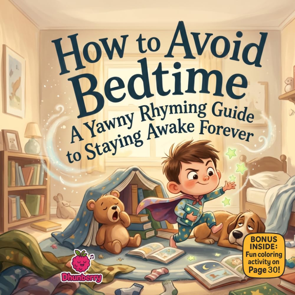 How to Avoid Bedtime: A Silly Rhyming Guide to Staying Awake Forever