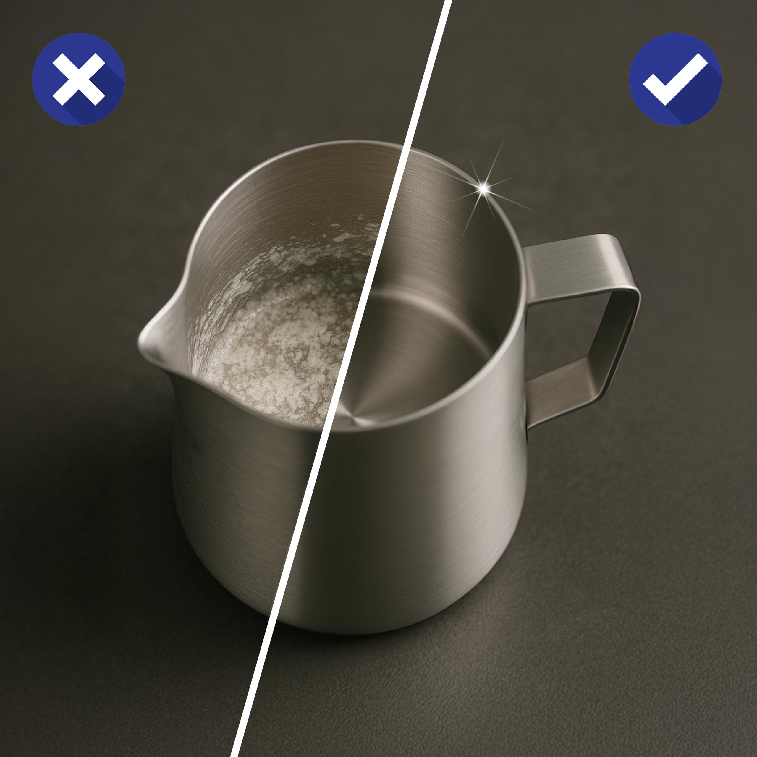 SUPER CLEAN Środek do czyszczenia systemu mlecznego z kwasem, 1 x 750 ml – odkamieniacz i rozpuszczalnik białkowy do ekspresów do kawy, spieniacza do mleka i przyrządu do przygotowywania śmietany, pH